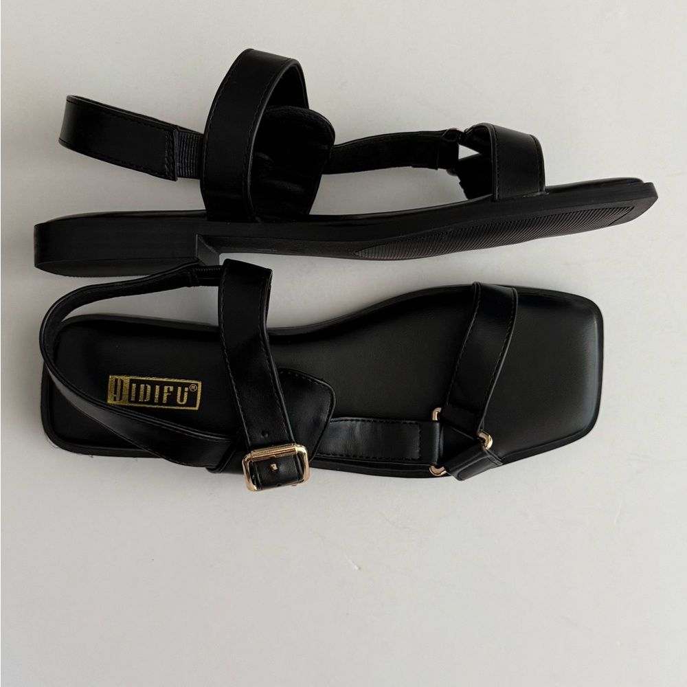 Cute Black Sandals